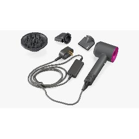 Dyson Supersonic Hair Dryer with Attachments Set 3D model